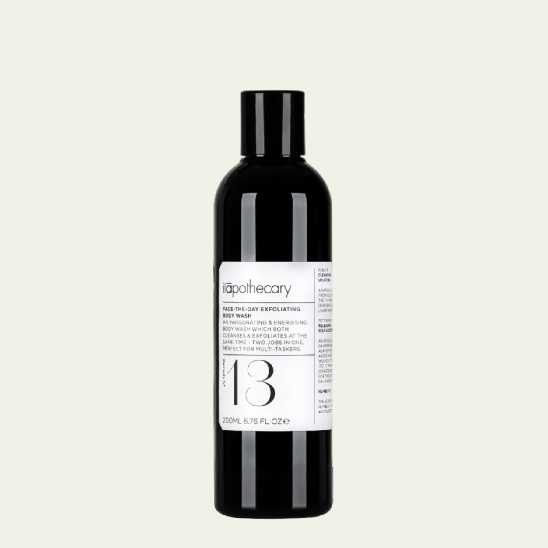 ilapothecary face the day exfoliating body wash 