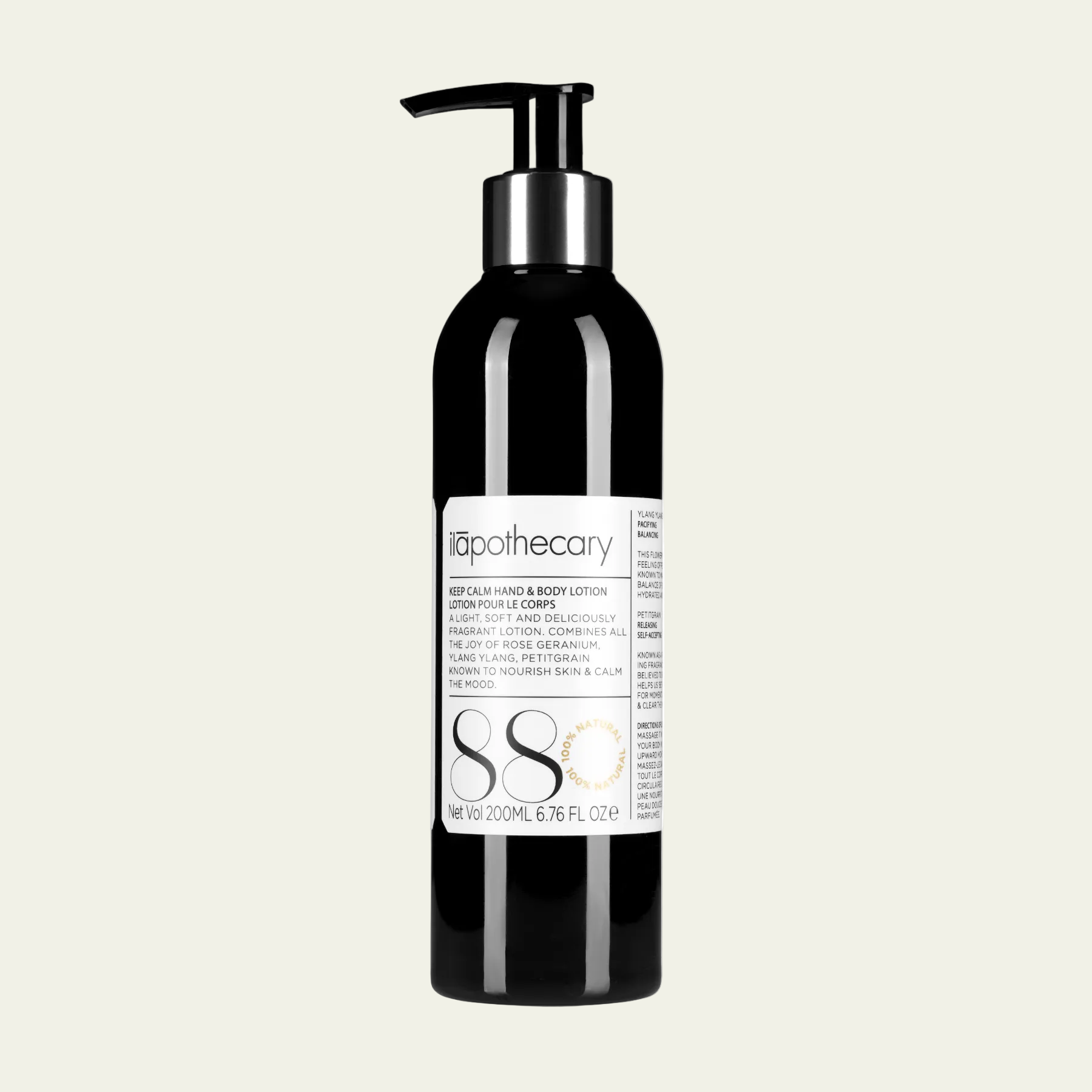 ilapothecary keep calm hand and body lotion 